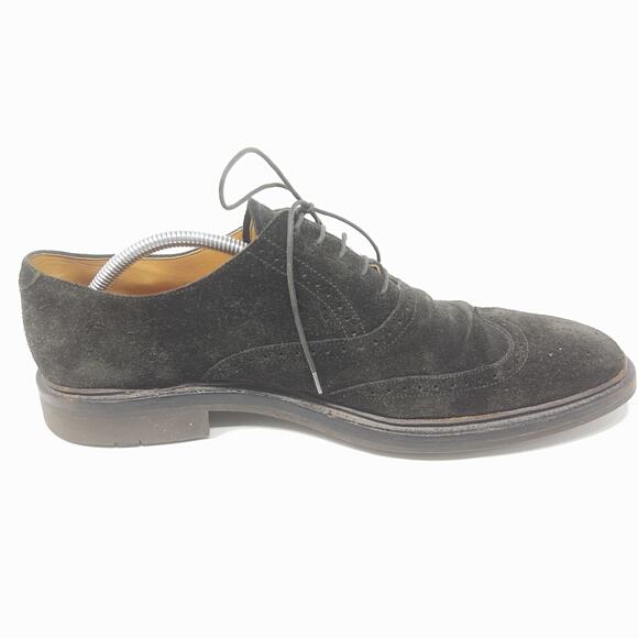 Heschung Cleome Brown Suede Wingtip Oxfords France 8.5 US 11 Lace-Up main image 9